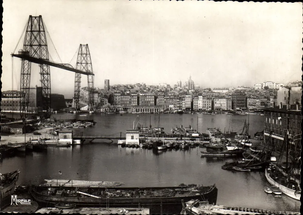 Bassin des Carénage und Pont Transbordeur — Marseille — Éditions Mireille - Vorderseite