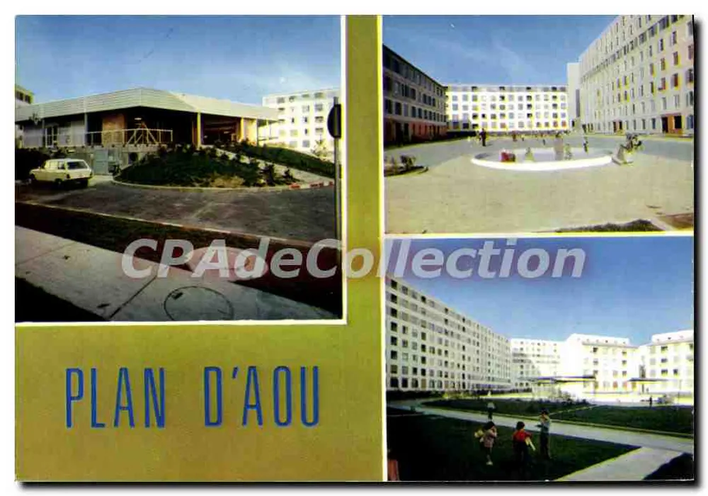 Plano d'Aou — Marselha — Edições La Cigogne - Frente