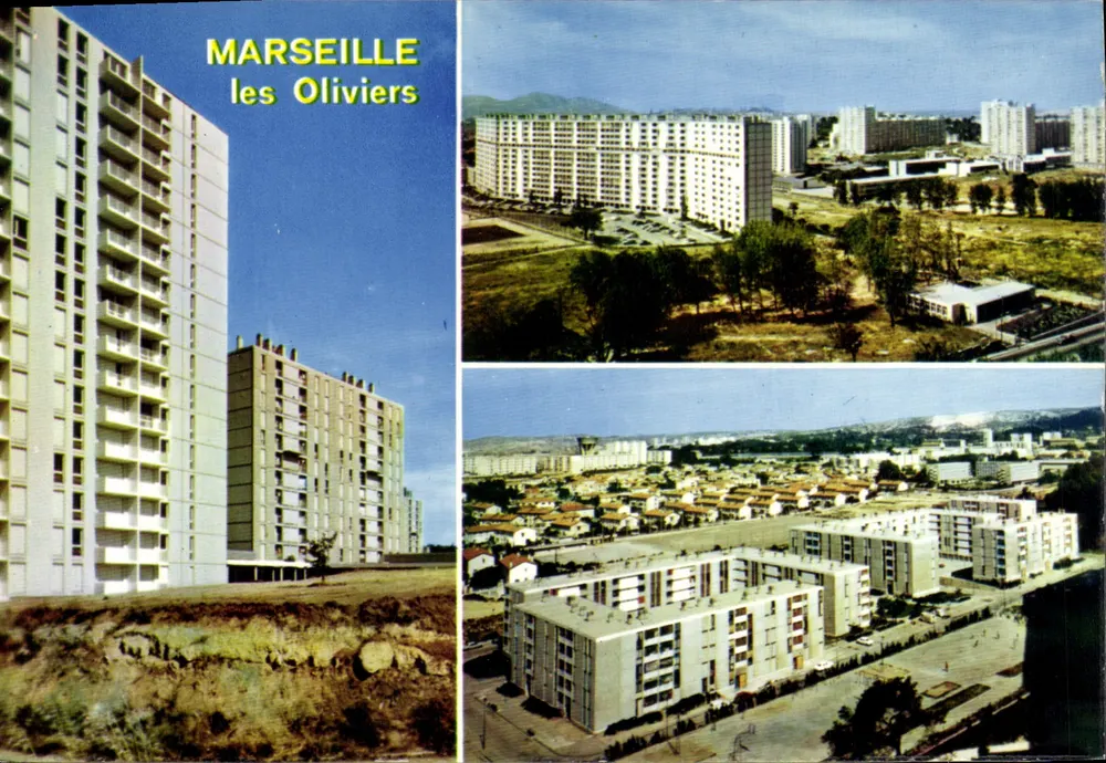Marseille — Les Oliviers — Edições La Cigogne - Frente