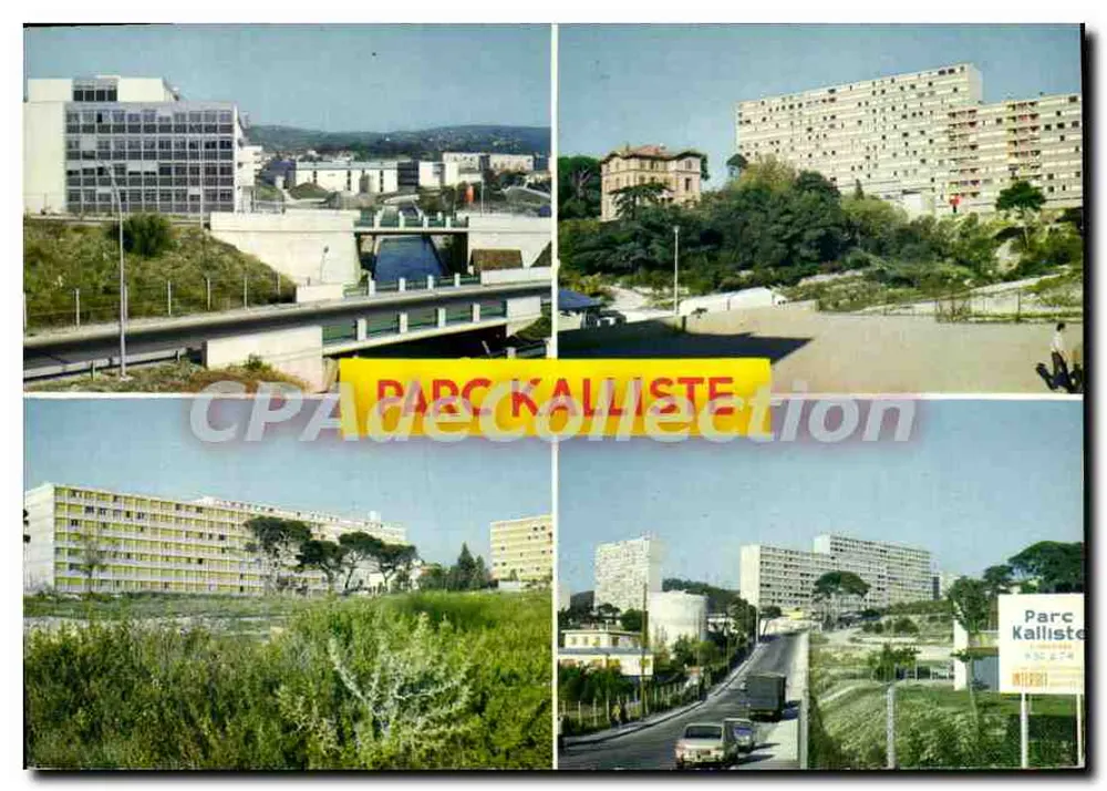 Công viên Kalliste — Marseille (Bouches-du-Rhône) — Nhà xuất bản La Cigogne - Mặt trước