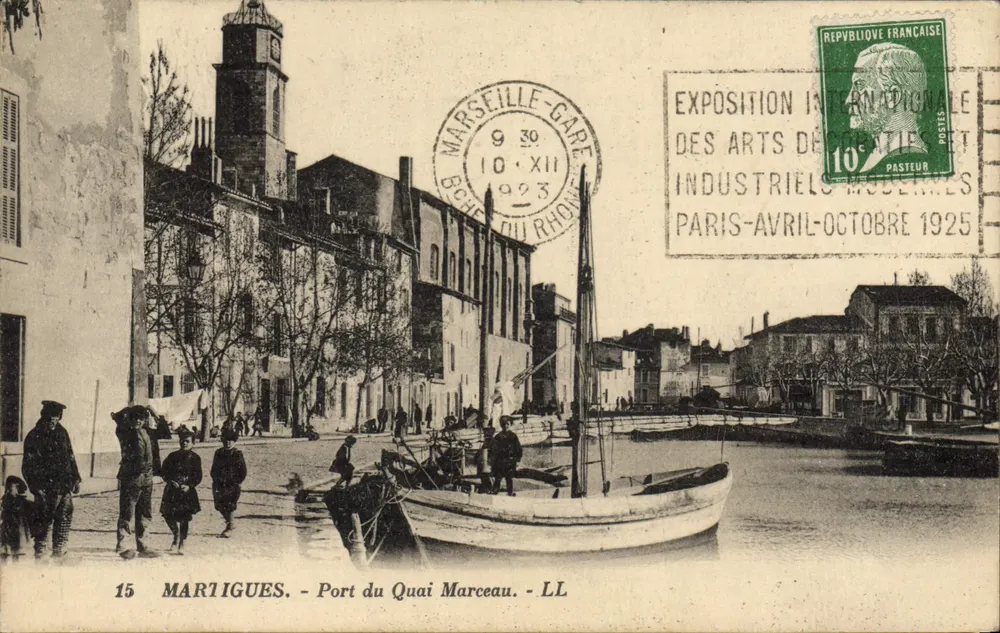Martigues - Porto do Quai Marceau — LL — editor LL - Frente