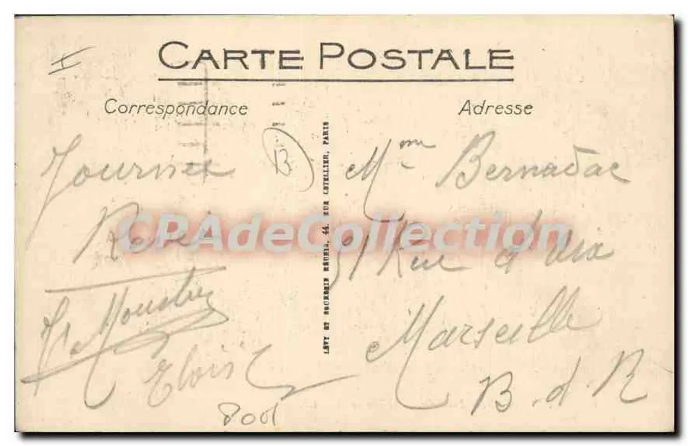 Martigues - Porto do Quai Marceau — LL — editor LL - Verso