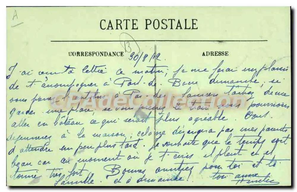 Les Martigues — As Margens do Lago — LL - Verso