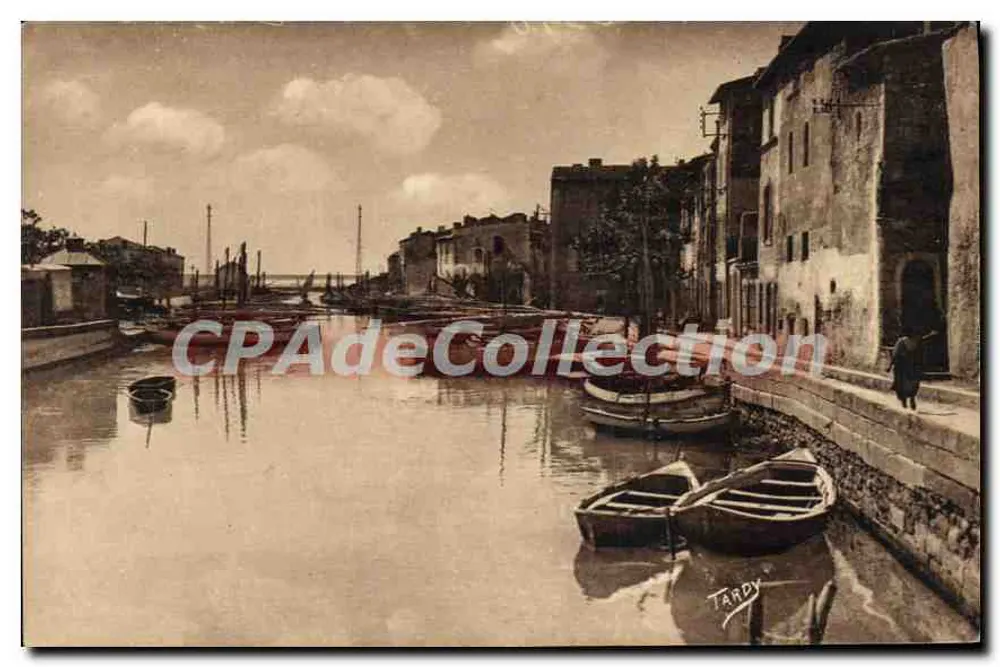 Martigues - O Quai Marceau — Sítios da Provença — Edição Artística A. Tardy - Frente