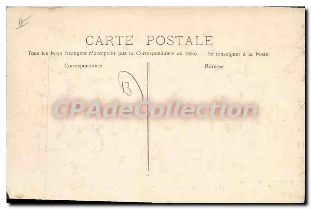 Martigues — Quai Marceau und der Kanal St-Sébastien — Ruat, Édit. — Marseille, Nr. 2831 - Rückseite