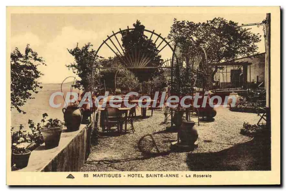 Martigues - Hotel Sainte-Anne - Die Roseraie - Vorderseite