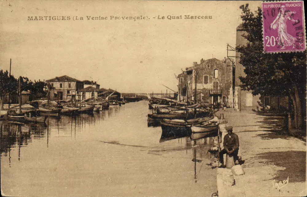 Martigues (La Venise Provençale) — Le Quai Marceau — Tarray - Vorderseite