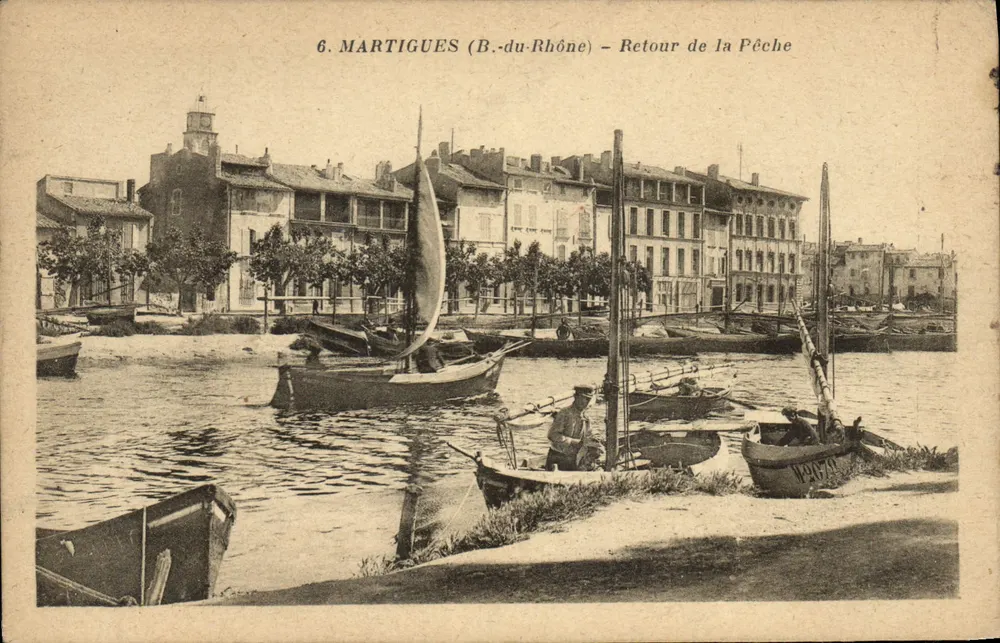 Martigues (B.-du-Rhône) — Retorno da Pesca — edição n°6 - Frente