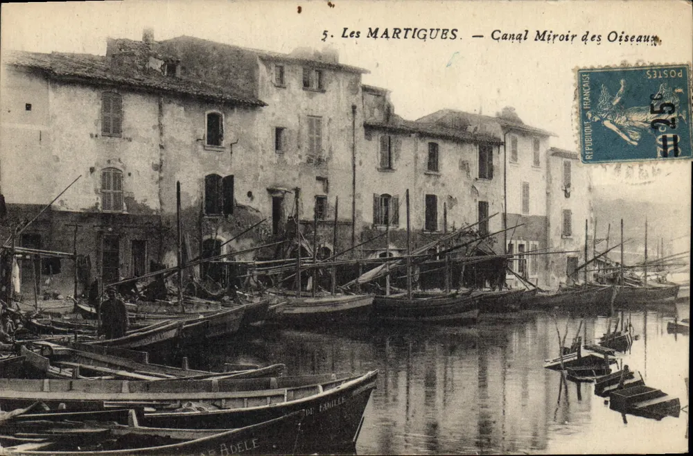 Les MARTIGUES — Canal Espelho dos Pássaros — Editor ADELE - Frente