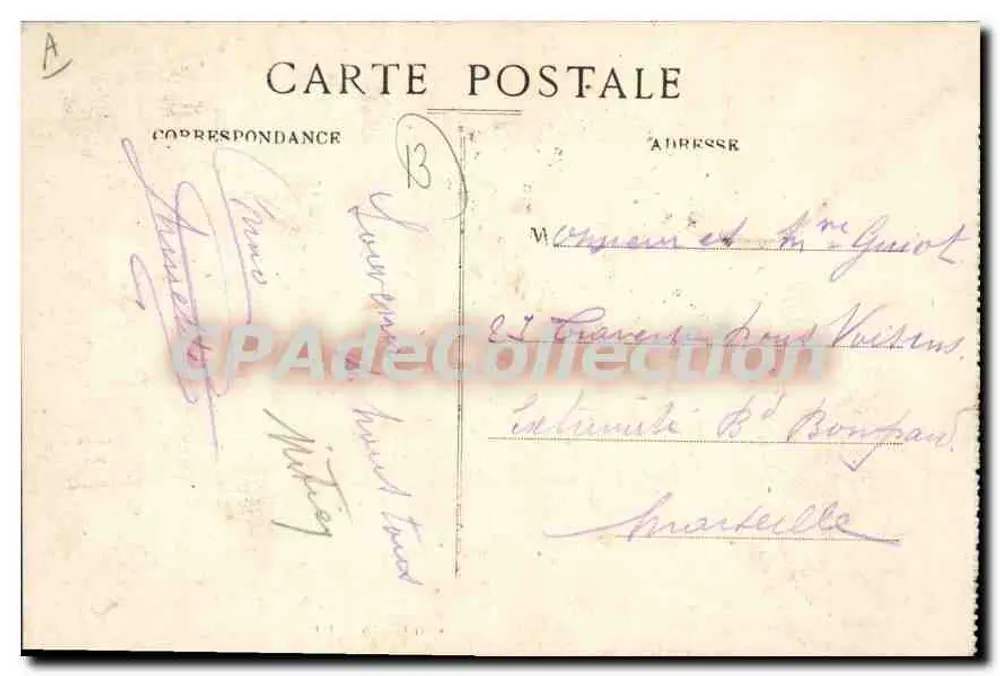 Martigues — Die Pforte der Kathedrale — Edition Galignard Ollire - Rückseite