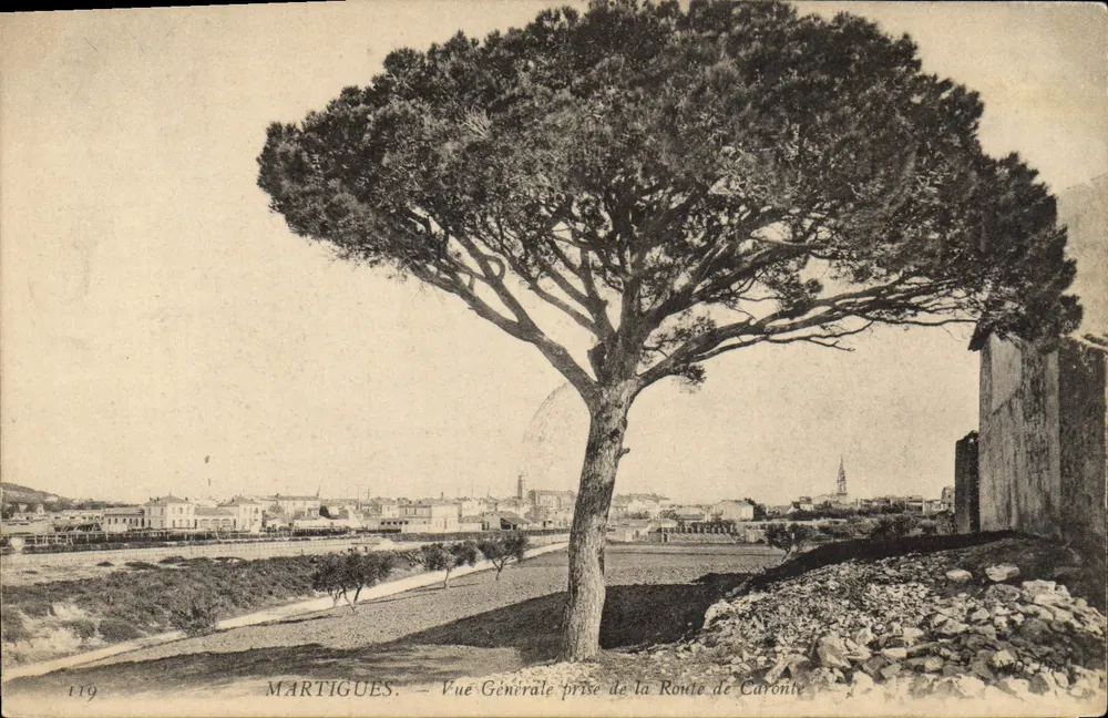 Martigues — Allgemeiner Blick von der Route de Caronte — n°119 - Vorderseite