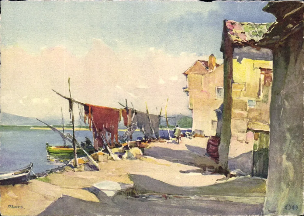Martigues - Cantinho dos Pescadores — Imprimé en Suisse, n° 2356 - Frente