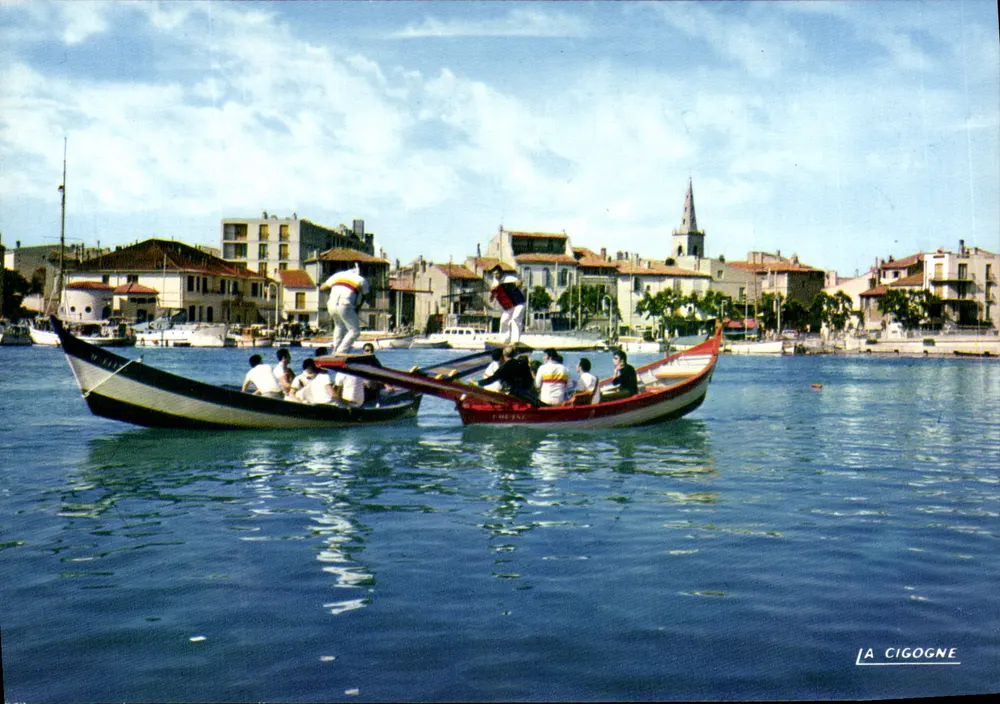 Provencalische Turniere auf dem Kanal — Martigues (B.-du-R.) — Editionen 'La Cigogne' - Vorderseite