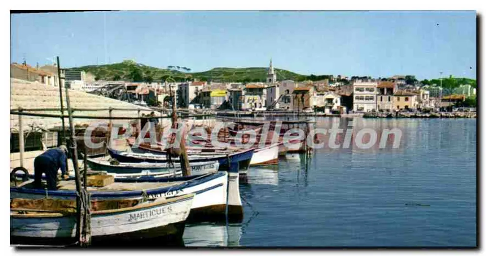 Martigues (B.-du-R.) — A 'Veneza Provençal' e seus Pescadores — Éditions Hachette, Marselha - Frente