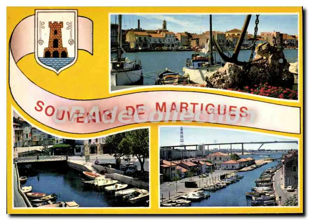 Martigues — Souvenir de Martigues — uitgever S.A.D. Digogene - Voorkant