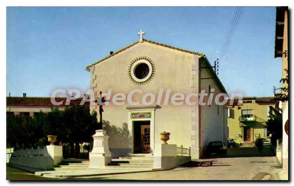 Sausset-les-Pins — A Igreja — Edições 'La Cigogne' - Frente