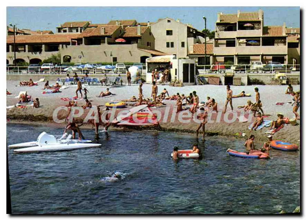 Sausset-les-Pins — Praia animada — Sociedade de Agências e difusão, 13015 Marselha - Frente