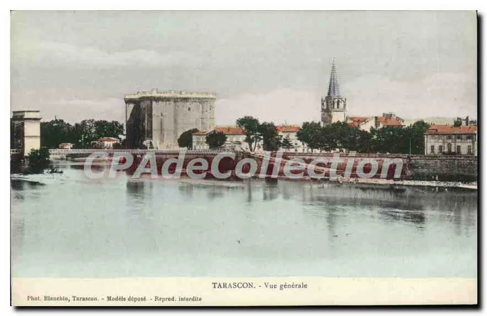 Tarascon — Vista geral — Fot. Blancchin, Tarascon — Modelo depositado - Frente