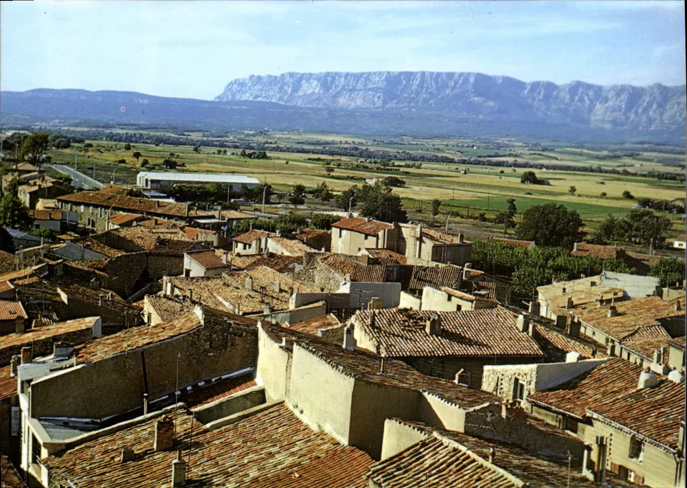 Die Arc-Tal — Teilansicht der Landschaft — Die Photographie ERTAY - Aix-en-Provence - Vorderseite