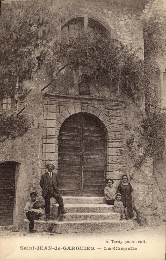 Saint-Jean-de-Garguier — A Capela — Foto de A. Tardy — editora - Frente