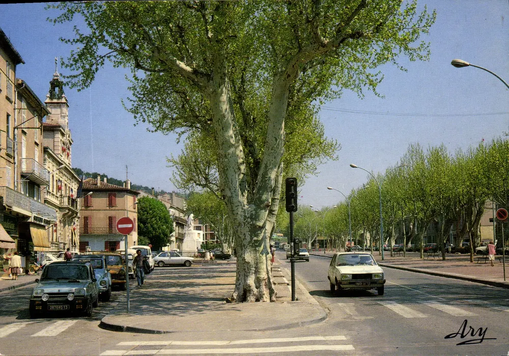 Gardanne — Cours de la République — Edition Tardy - Vorderseite