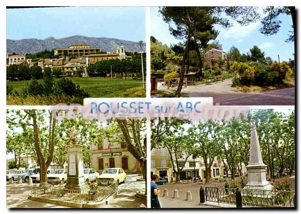 Roussset sur Arc — Panoramablick und Denkmäler — Éditions Méridionales - Vorderseite