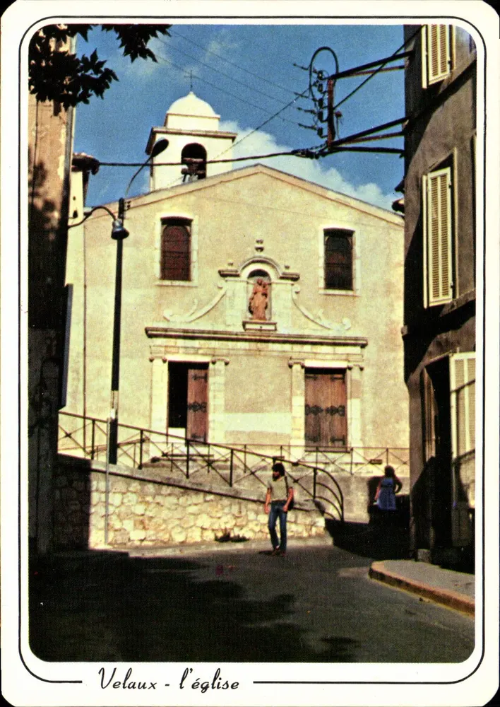 Velaux - a igreja — editora Société d'Agence et de Diffusion, Marselha - Frente