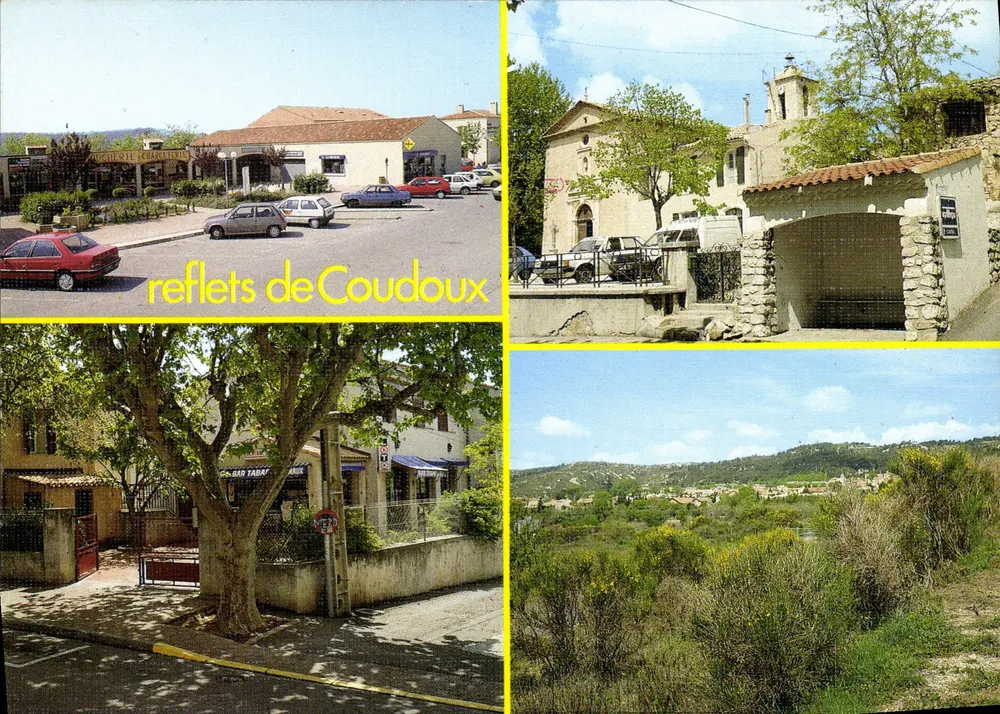 Coudoux — reflexos de Coudoux — Les Editions Aris, n° CP 122 - Frente