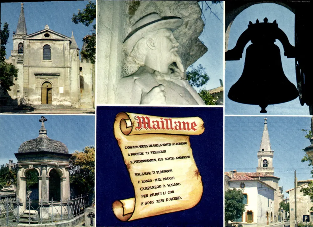 Maillane — Editor: Edições La Cigogne, série 13.05.201 - Frente