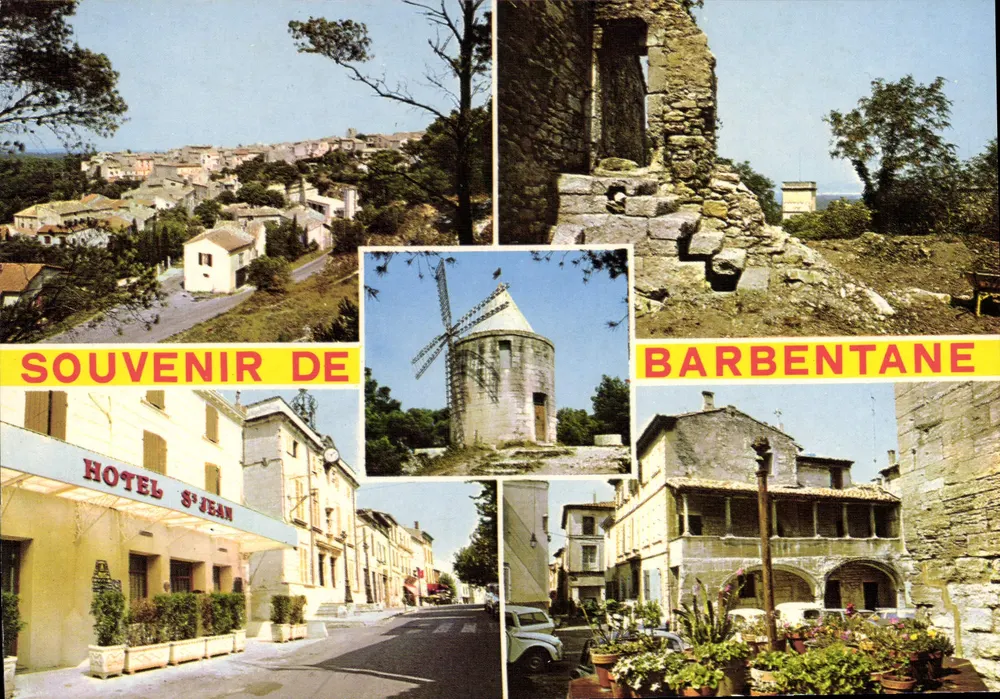 Barbentane — Allgemeine Ansicht, Mühle, Ruinen — Editions 'L. C. C. C.' - Vorderseite
