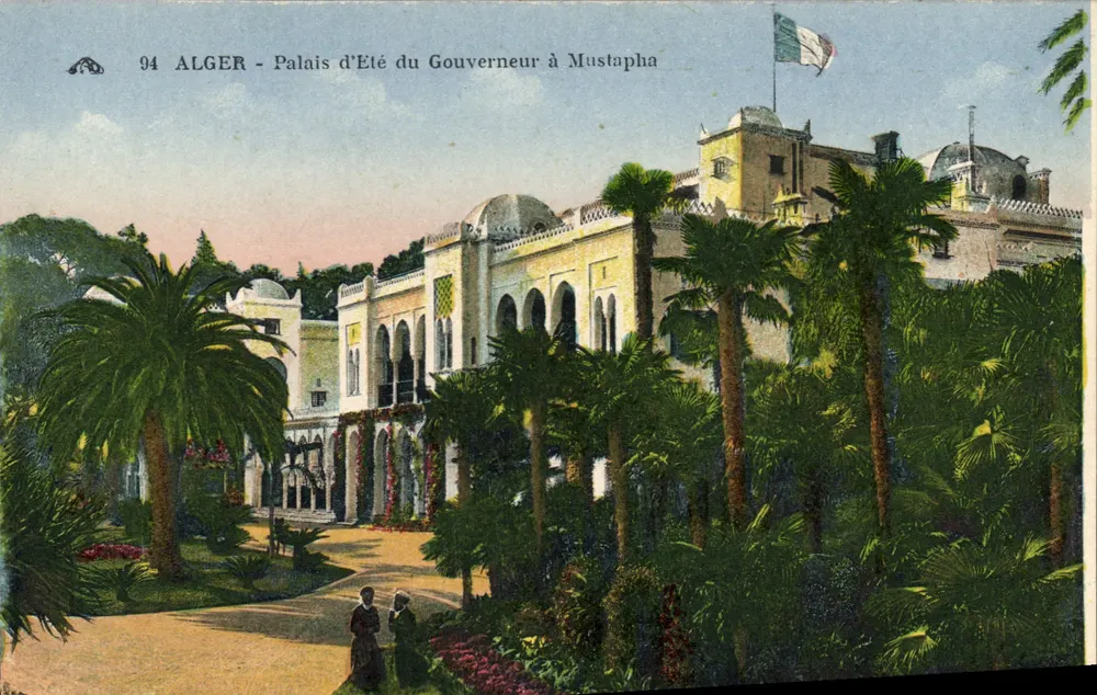 Alger – Sommerpalast des Gouverneurs in Mustapha - Vorderseite