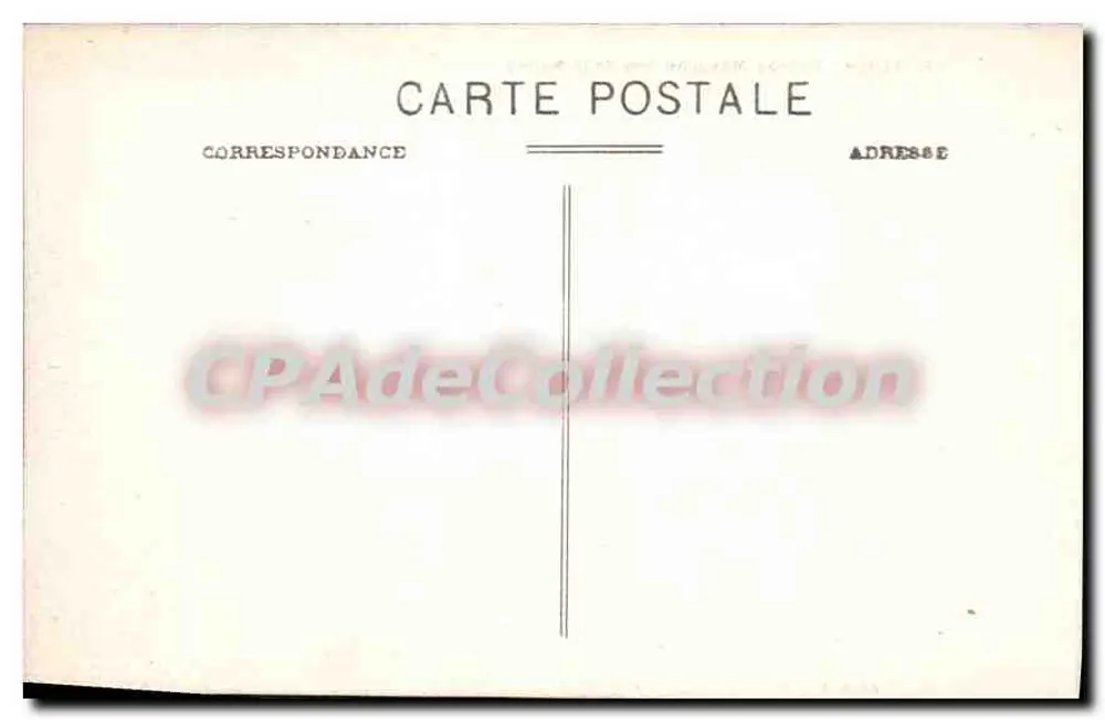 Alger - Große Moschee, rue de la Marine — Verlag A, Nr. 9 - Rückseite