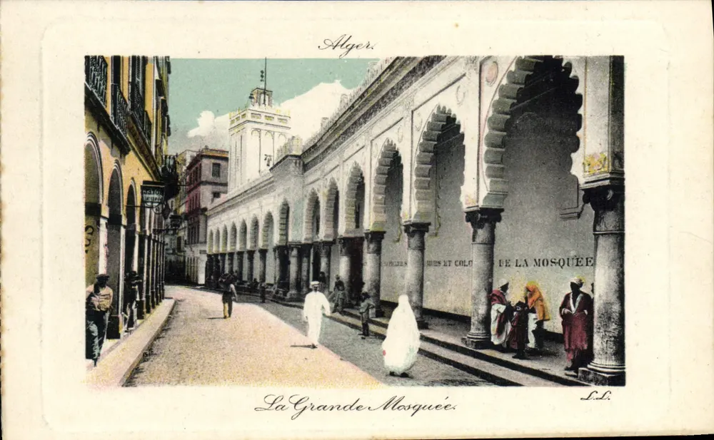 A Grande Mesquita — Argel — L.D. (editor) - Frente