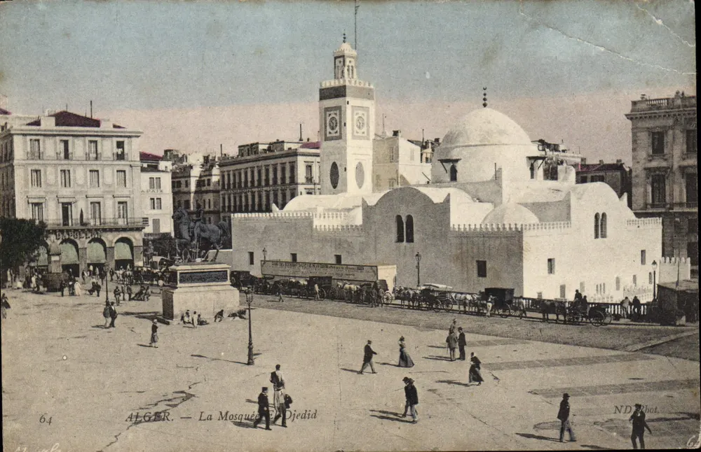 Argel — A Mesquita El Djedid — ND Phot - Frente