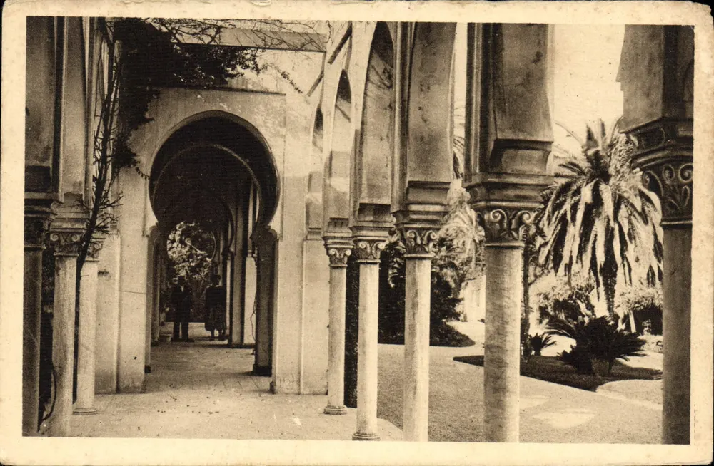 Argel - Palácio de Verão - Sob a Pergola — SPAGA - Frente