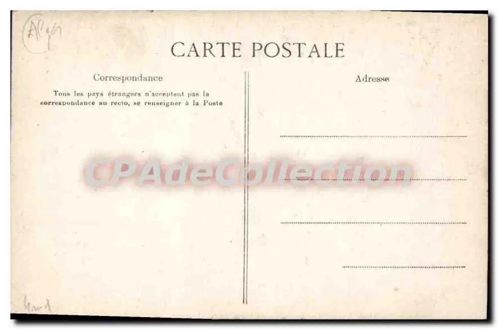 Argélia — Cemitério da Bouzareah — Coleção Héloïse V. S. - Verso