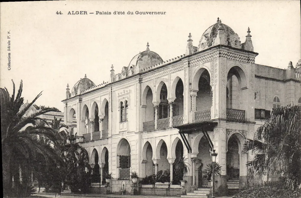 ALGER — Palácio de Verão do Governador — Coleção Ideal P.Z. n°44 - Frente