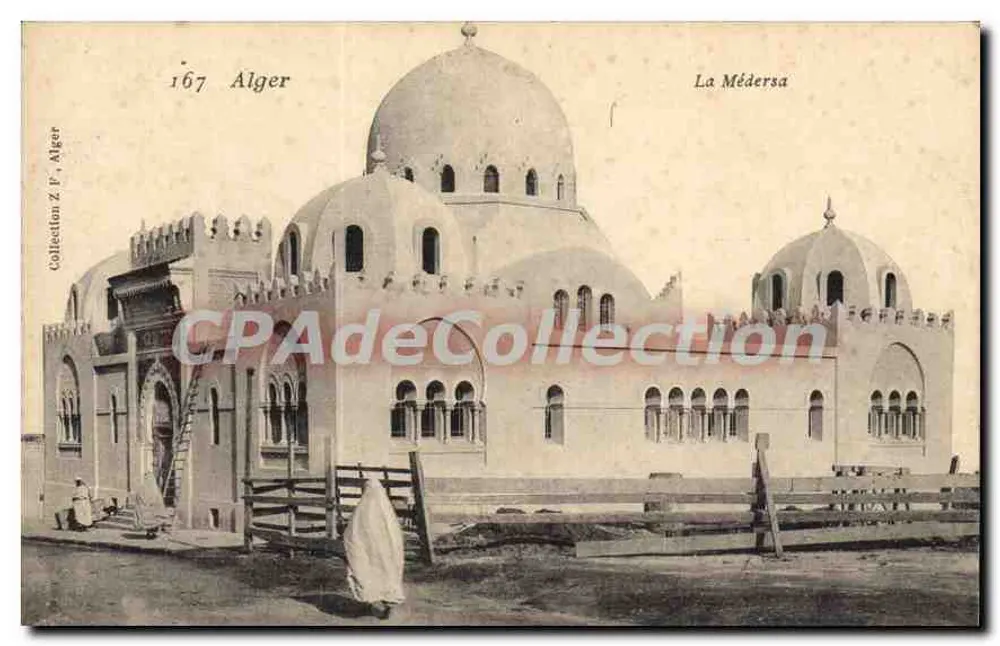 Médersa — Algier — kolekcja Z. F., nr 167 - Awers
