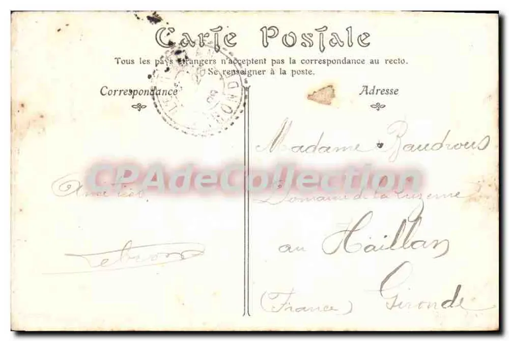 ALGER — O Kursaal — ND Fot, n° 156 - Verso