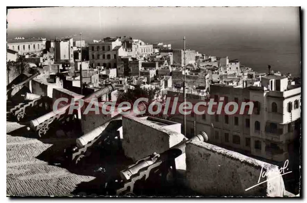 Argélia — Vista geral sobre a Casbah — Édit. Photographique TANSOL, Argélia - Frente
