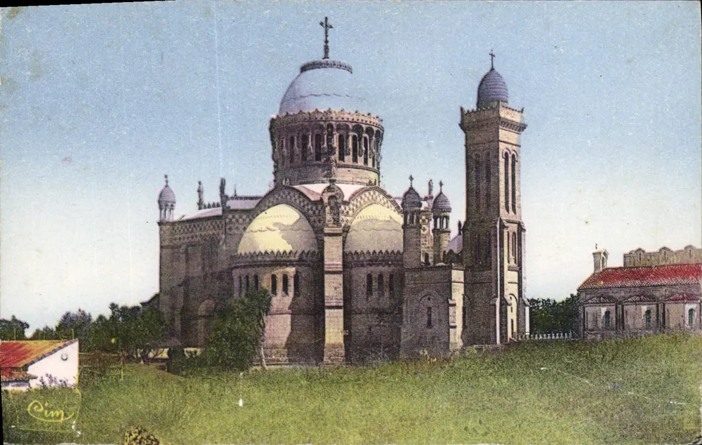 Argel — Basílica de Nossa Senhora da África — editor Cim - Frente