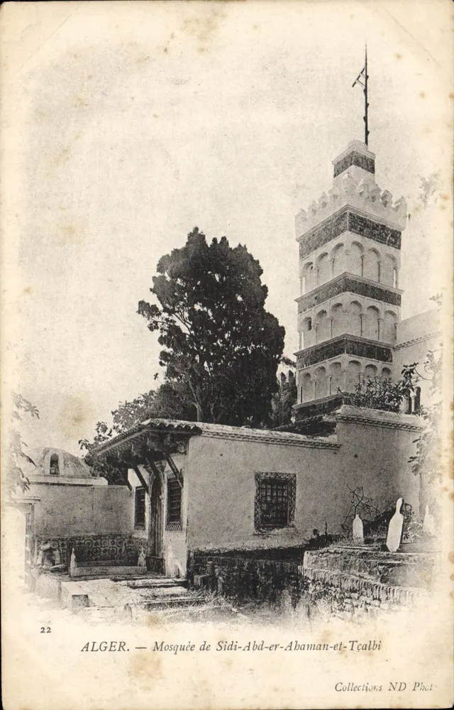 Algier — Moschee von Sidi-Abd-er-Abaman-et-Tçalbi — Sammlung ND Phet - Vorderseite