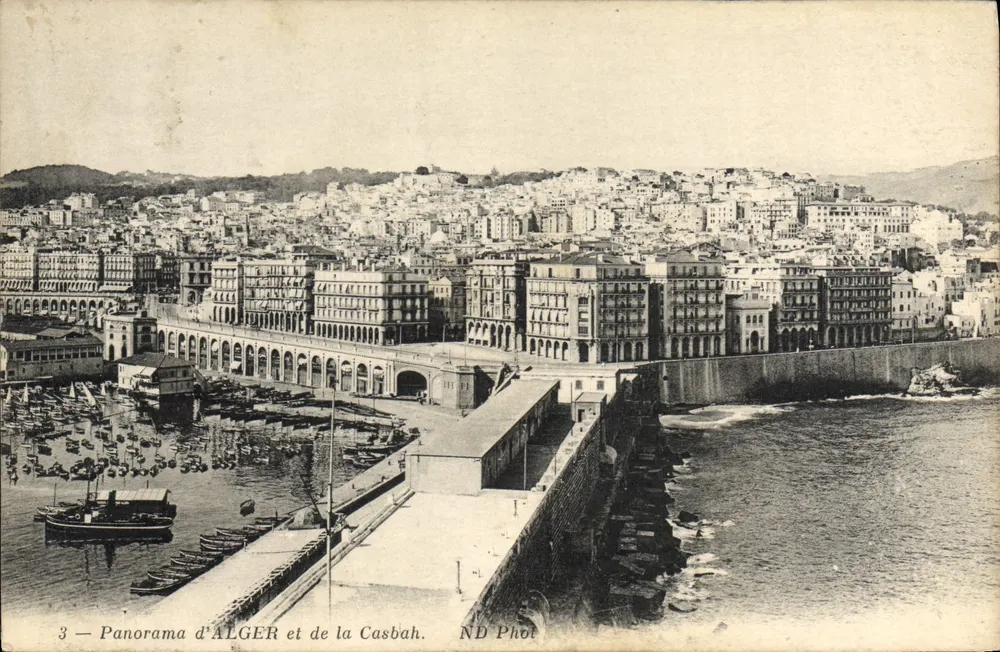 Panorama de Argel e da Casbah — ND Phot, n°3 - Frente