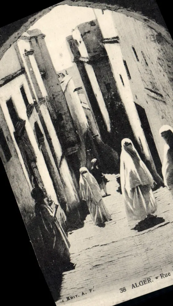 Argélia — Rue de l'Édit A.F. — Édit. A.F. n°38 - Frente