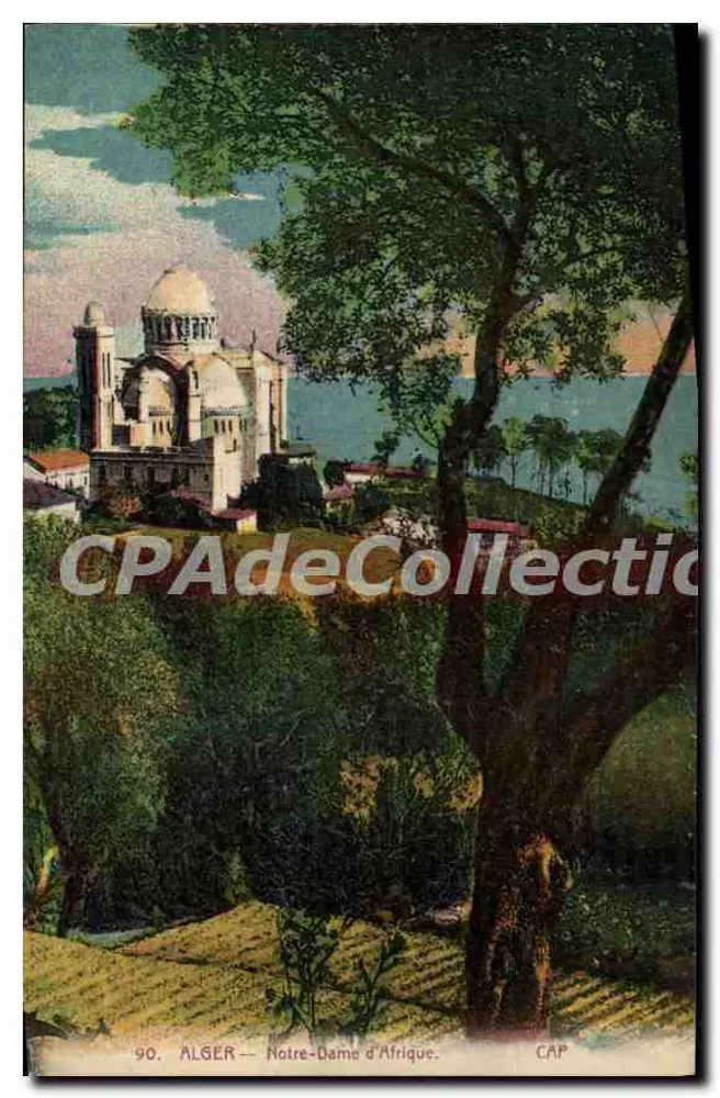 ALGER — Nossa Senhora da África — CAP — n°90 - Frente
