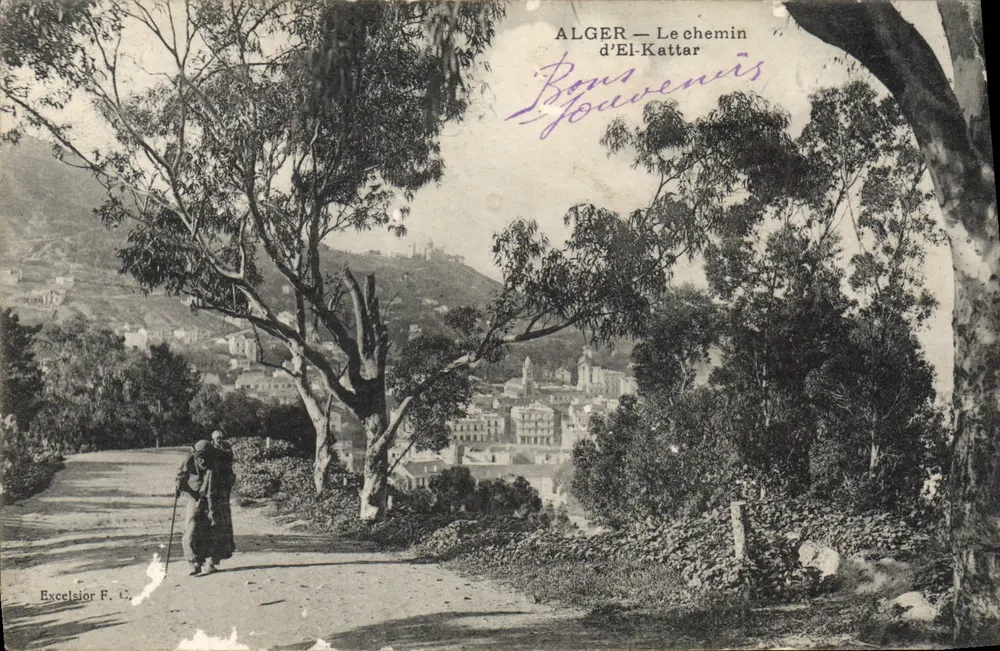 ALGER — O caminho de El-Kattar — Excelsior F. O. - Frente