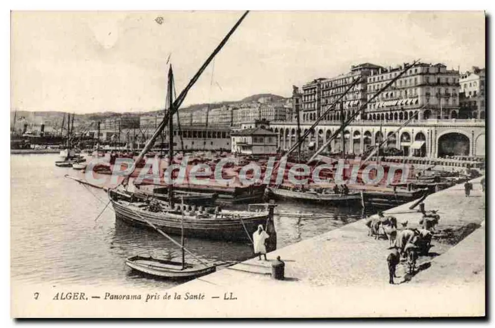 Argel — Panorama tirado da Santé — LL. - Frente