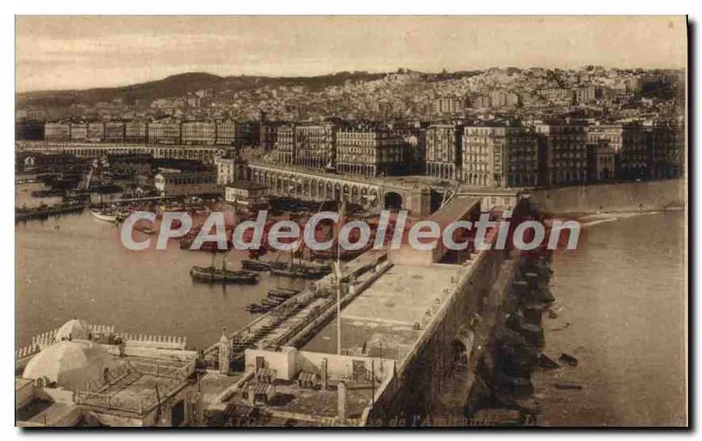 Porto de La Corogne — vista aérea — editor desconhecido - Frente