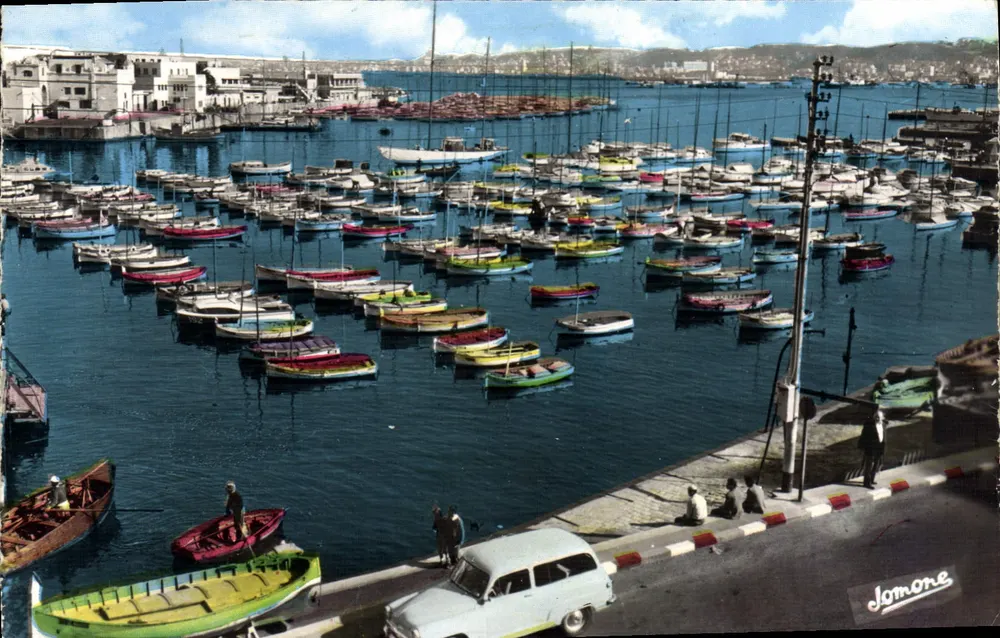 Algerien — Allgemeiner Blick auf den Freizeithafen — Édition Jomone, n° 488 - Vorderseite