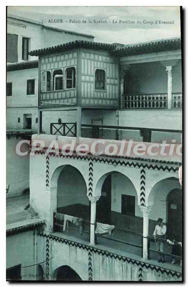 Algier - Palast der Kasbah - Pavillon des Fan-Schusses - Vorderseite